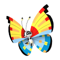 Vivillon Ozeanmuster