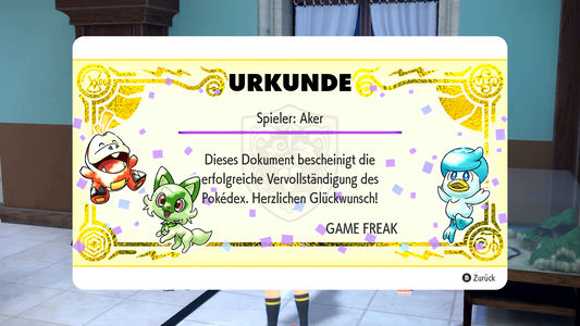 Schillerpin erhalten in Pokémon Karmesin und Purpur