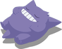 Schabernackpose-Pose von Gengar