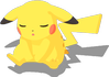 Ladepose-Pose von Pikachu