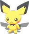 Päuschenpose-Pose von Pichu