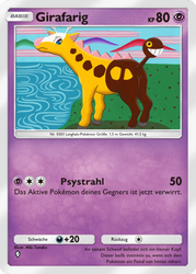 Weisheit von Meer und Himmel 087/161 Girafarig