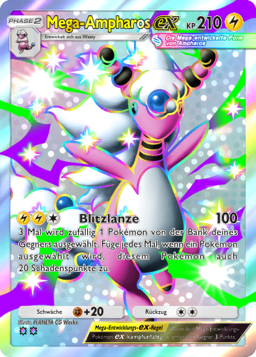 103/069 Mega-Ampharos ex