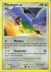 Majestätischer Morgen 55/100 Plaudagei