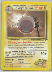 Gym Challenge 52/132 Lt. Surge's Electrode