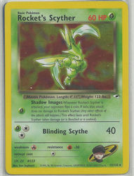 Gym Heroes 13/132 Rocket's Scyther