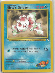 Gym Heroes 30/132 Misty's Goldeen