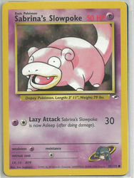 Gym Heroes 95/132 Sabrina's Slowpoke