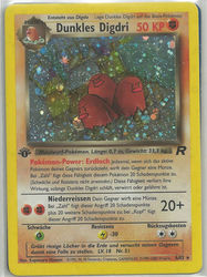 Team Rocket 6/82 Dunkles Digdri