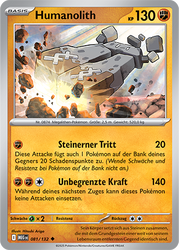 Mega-Entwicklung 081/132 Humanolith