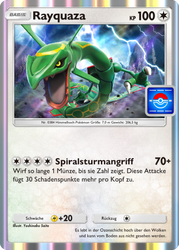 Pokémon-Sammelkartenspiel-Pocket 063/P-A Rayquaza