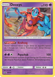 SM Black Star Promos SM164 Deoxys