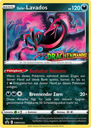 SWSH Black Star Promos SWSH125 Galar-Lavados