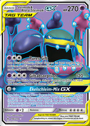 Kräfte im Einklang 196/214 Sleimok & Alola-Sleimok TAG TEAM GX