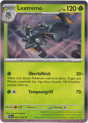 Entwicklungen in Paldea 021/193 Lextremo