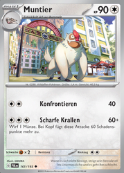 Entwicklungen in Paldea 161/193 Muntier