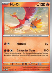Stürmische Funken 019/191 Ho-Oh