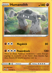 Clash der Rebellen 111/192 Humanolith