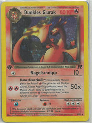 Team Rocket 4/82 Dunkles Glurak