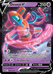 SWSH Black Star Promos SWSH266 Deoxys V
