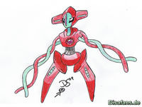 Zeichenkurs Deoxys (Normalform) - Schritt 12