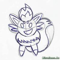 Zeichenkurs Zorua - Schritt 3