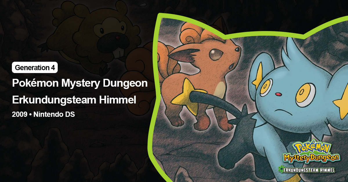 Pokemon Mystery Dungeon Erkundungsteam Himmel Legendäre Pokemon www.bisafans.de