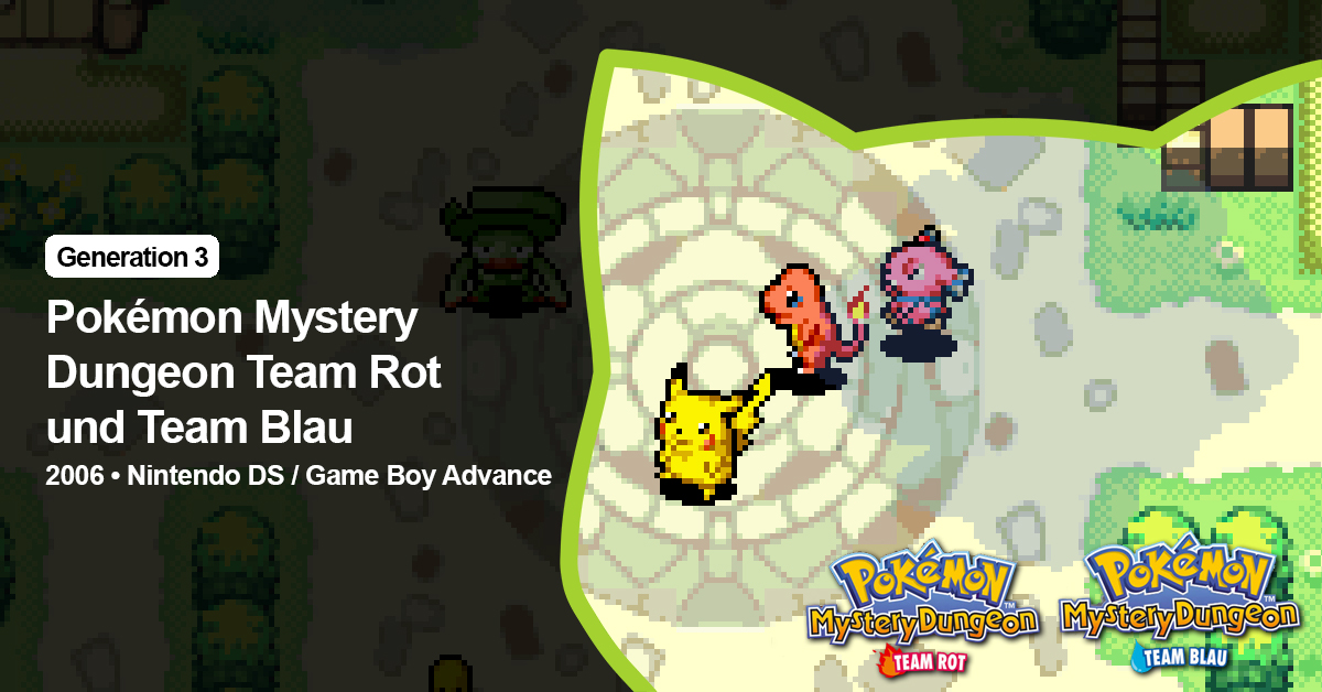 Pokemon Mystery Dungeon Team Rot Bester Starter Pokémon Mystery Dungeon Team Rot & Team Blau — Pokémon Mystery Dungeon