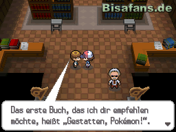 Eine Bibliothek in einem Museum ist eine Arena? Cool!