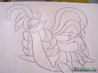 Zeichenkurs Giratina - Schritt 6