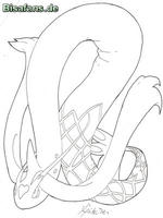 Zeichenkurs Milotic - Schritt 12