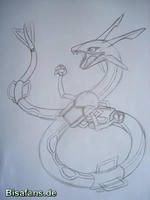 Zeichenkurs Rayquaza - Schritt 15