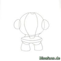 Zeichenkurs Registeel - Schritt 3
