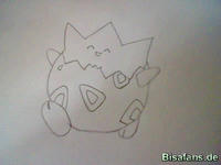 Zeichenkurs Togepi - Schritt 4