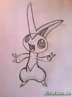 Zeichenkurs Victini - Schritt 8