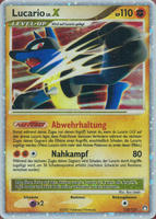 Geheimnisvolle Schätze 122/123 Lucario Lv.X