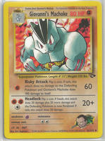 Gym Challenge 42/132 Giovanni's Machoke