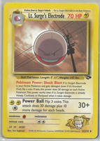 Gym Challenge 52/132 Lt. Surge's Electrode