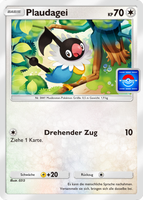 Pokémon-Sammelkartenspiel-Pocket 046/P-B Plaudagei