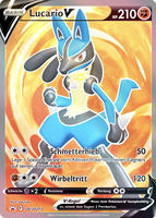 SWSH Black Star Promos SWSH213 Lucario V