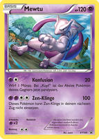 XY Black Star Promos XY100 Mewtu