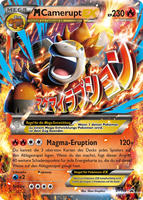 XY Black Star Promos XY198 M Camerupt EX