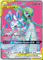 Kräfte im Einklang 204/214 Guardevoir & Feelinara TAG TEAM GX