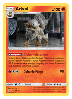 Meisterdetektiv Pikachu 6/18 Arkani