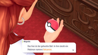 Volcanion erhalten in Pokémon Pokémon-Legenden: Z-A