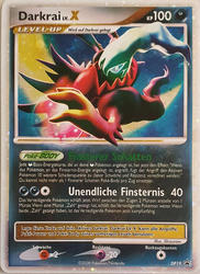 DP Black Star Promos DP19 Darkrai Lv.X