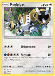 SM Black Star Promos SM243 Regigigas