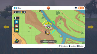 Fundort der grünen Pfähle in Pokémon Karmesin und Purpur