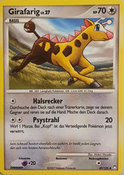 Geheimnisvolle Schätze 49/123 Girafarig