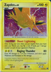 Majestätischer Morgen 14/100 Zapdos